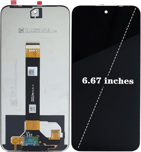 for TCL 60 SE T517H T517D 60 5G T521H LCD Display Touch Screen Digitizer Assembly Replacement for TCL 60 5G 60SE 60R 605 6.7" in Saudi Arabia