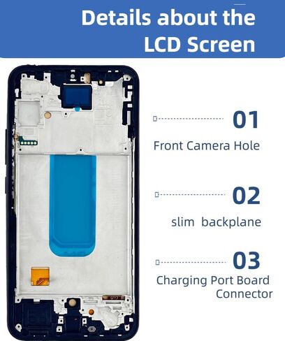 for Samsung Galaxy A34 5G Screen Replacement with Frame in Saudi Arabia