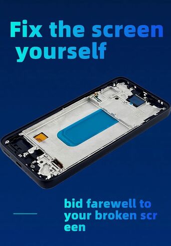 for Samsung Galaxy A34 5G Screen Replacement with Frame in Saudi Arabia