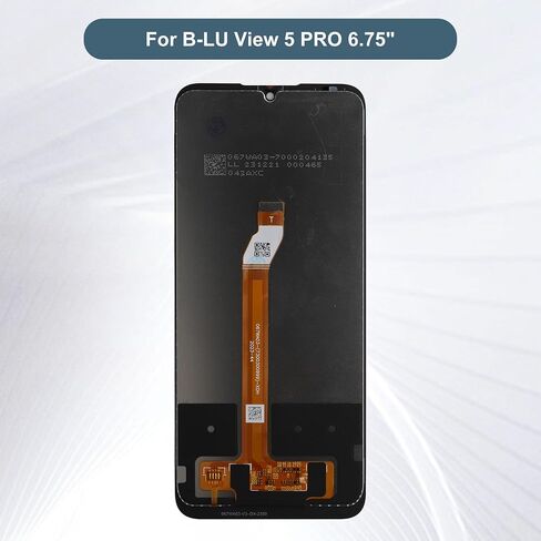 Replacement LCD Display Touch Screen Digitizer Assembly Compatible with BLU View 5 PRO 6.75" with Tools（Black） in Kuwait