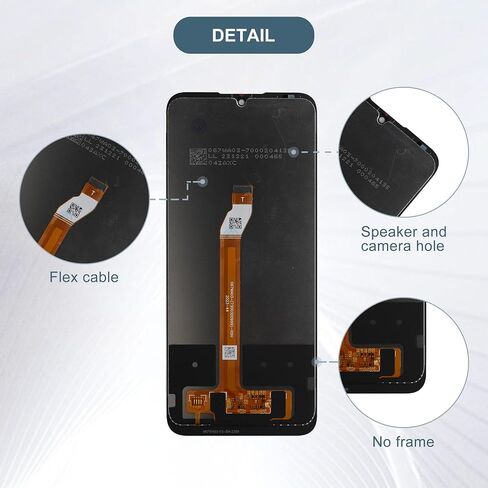 Replacement LCD Display Touch Screen Digitizer Assembly Compatible with BLU View 5 PRO 6.75" with Tools（Black） in Kuwait