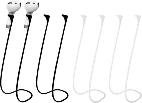 Anti-Lost Strap for AirPods,Magnetic Soft Silicone Sports Lanyard,Neck Cord Rope 2nd in Saudi Arabia