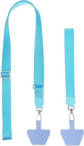PATIKIL Smart Phone Lanyard with Wrist Strap and Patches for Most Smartphones ID Badges in Kuwait