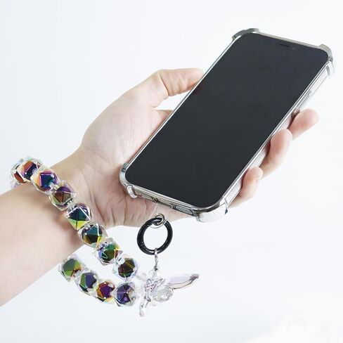 Colorful Beaded Phone Wrist Strap in Saudi Arabia