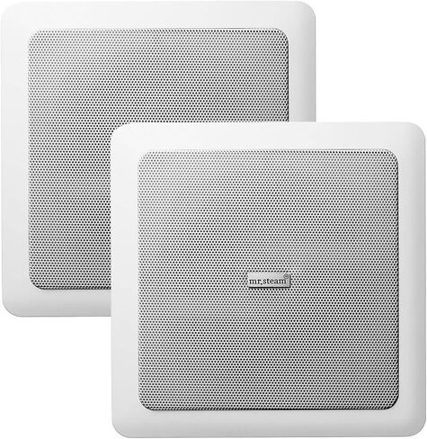 mr.steam MusicTherapy 7.5 (in.) 120-Watt Bluetooth Wireless Speaker, White in Saudi Arabia