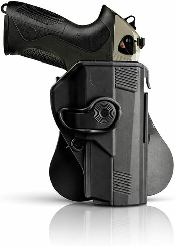 IMI Defense Level 2 Polymer Retention Holster for Beretta PX4 Storm, PX4 Full Size & Compact | Right-Handed Paddle Holster | Adjustable Cant | Compatible with IMI Defense Platforms in Saudi Arabia