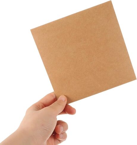 100 Pack Kraft Paper CD Sleeves, Heavy Duty DVD Envelopes for Storage Organization in Saudi Arabia