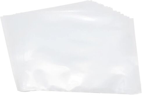 50 Pcs 12 Inch Plastic Bags for Blu-ray DVD Disc Covers Protective Sleeves Storage Case in Saudi Arabia