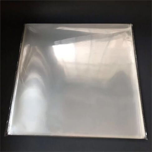 50 Pcs 12 Inch Plastic Bags for Blu-ray DVD Disc Covers Protective Sleeves Storage Case in Saudi Arabia