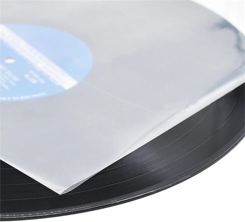 50 Pcs 12 Inch Plastic Bags for Blu-ray DVD Disc Covers Protective Sleeves Storage Case in Saudi Arabia