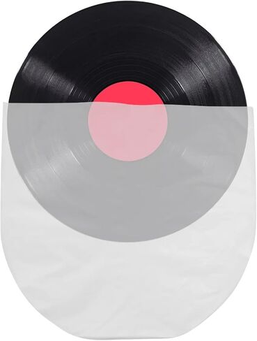 100Pcs Clear Vinyl Record Sleeves 12x12 Inch Anti-Friction Inner Bags for LP Storage in Saudi Arabia