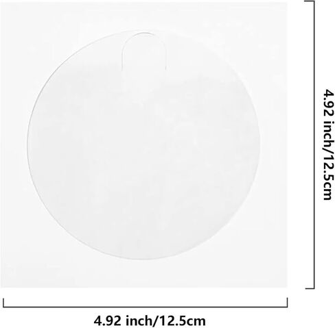 200pcs White Paper CD DVD Sleeves with Clear Window & Flap in Saudi Arabia