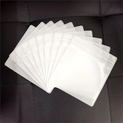 80PCS PP CD Sleeves 120x140mm White DVD Bags for Storage in Saudi Arabia