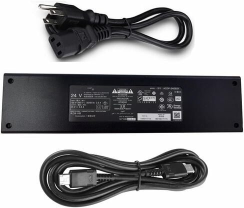 Genuine 240W 24V 10A 24V 9.4A ACDP-240E02 ACDP-240E01 AC Power Supply Adapter Compatible with Sony XBR-65X900E XBR-55X900E KD-65XE9005B U 930E 55 TV XBR-55X930E Smart LED TV Adapter + 2 Cables in Kuwait