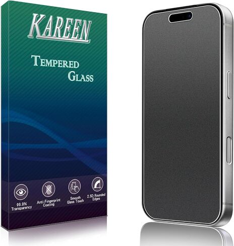 KAREEN Matte Privacy Screen Protector for iPhone 17e/16e/14/13/13 Pro in Saudi Arabia
