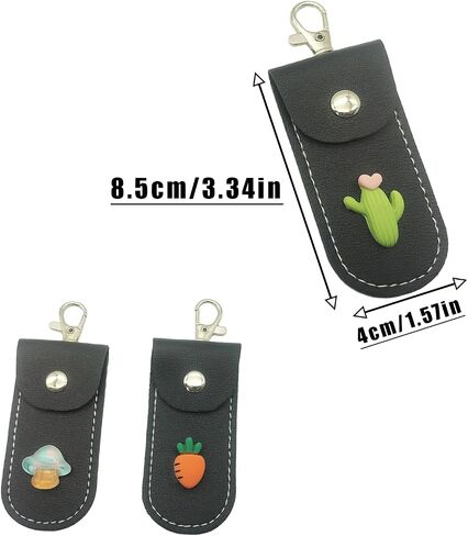 3Pcs Creative USB Flash Drive Case Cartoon Theme USB Storage Case USB Case USB Protective Case Protect USB Flash Drive in Kuwait