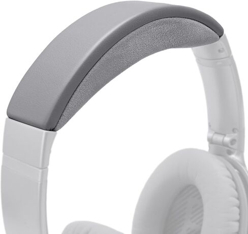 GEVO Headband Pad Kit Replacement for Bose QC35 & QuietComfort 35 II (QC35 ii) QC45 QuietComfort 45 Headphones, Easy to Install DIY Headphones Headband Repair Tools (Silver) in Saudi Arabia