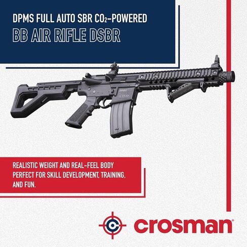 DPMS SBR CO2 BB Air Rifle - 25-Round Mag - 430 FPS - Black in Saudi Arabia