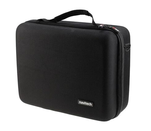 Navitech Black Hard Carry Bag/Case/Cover with Shoulder Strap Compatible With VR/Virtual Reality 3D headsets Including The Samsung Galaxy Gear VR 2017 with Motion Controller [video game] in Saudi Arabia