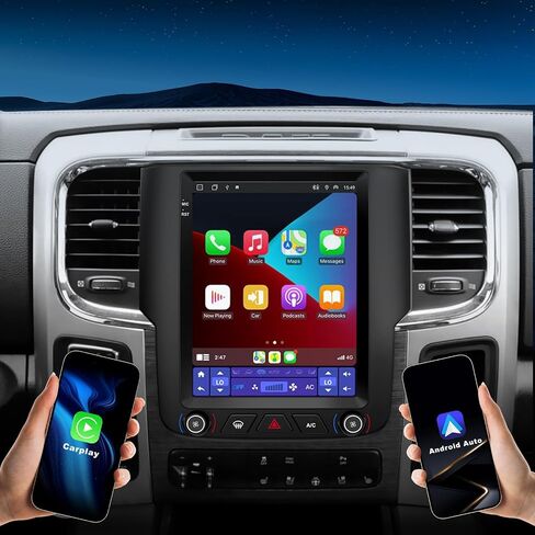 8-Core Car Stereo Radio for Dodge RAM 1500/2500/3500, 2013-2018 in Saudi Arabia