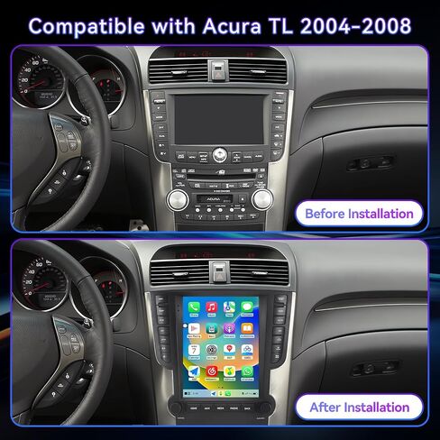 9.7 Inch Car Radio Compatible with Acura TL 2004-2008 in Saudi Arabia