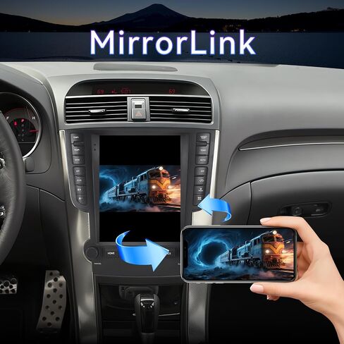 9.7 Inch Car Radio Compatible with Acura TL 2004-2008 in Saudi Arabia