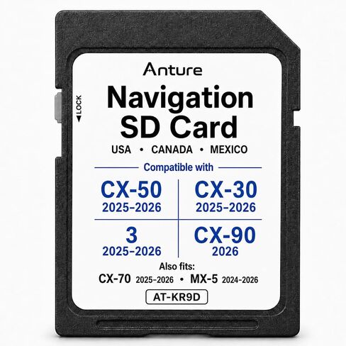Anture Navigation SD Card KR9D66EZ1, 2026 Offline Map Data in Saudi Arabia