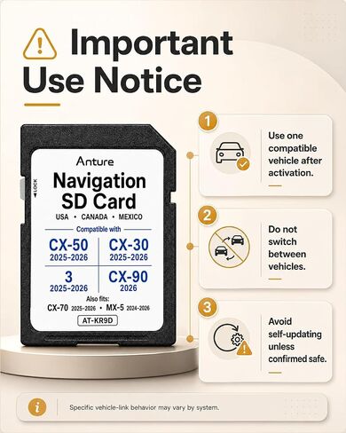 Anture Navigation SD Card KR9D66EZ1, 2026 Offline Map Data in Saudi Arabia