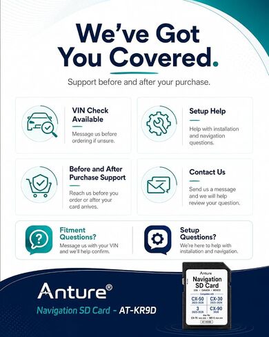 Anture Navigation SD Card KR9D66EZ1, 2026 Offline Map Data in Saudi Arabia