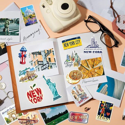 200PCS New York Stickers, Waterproof NYC Travel Stickers in Saudi Arabia