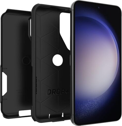 OtterBox Galaxy S23 (Only) - Commuter Series Case - Black - Slim & Tough - Pocket - Friendly - with Port Protection - Non-Retail Packaging in Saudi Arabia
