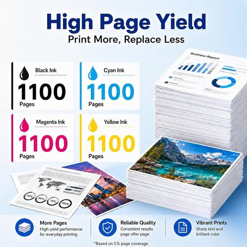 Remanufactured Replacement for Epson 822XL Ink Cartridge Combo Pack in Kuwait