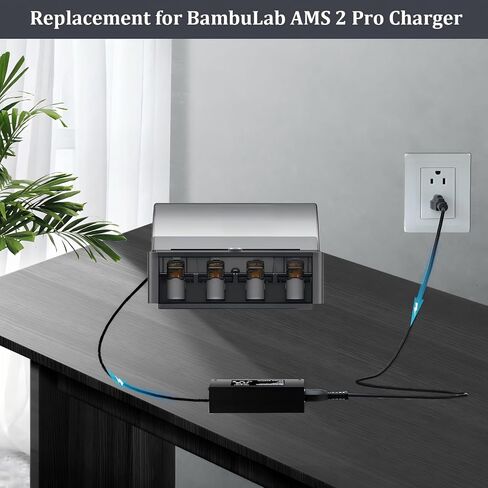 24V Power Adapter for the Bambu Lab AMS 2 Pro Automatic Feeding System in Saudi Arabia