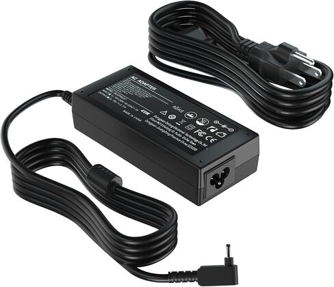 محول تيار متردد 45 وات متوافق مع شاحن الكمبيوتر المحمول Samsung Ativ Book 9/9 Plus/ 9 Lite/ 9 Spin A13-040N2A PA-1400-96 AD-4019A 19V 2.37A in Kuwait