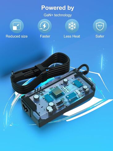 محول تيار متردد 45 وات متوافق مع شاحن الكمبيوتر المحمول Samsung Ativ Book 9/9 Plus/ 9 Lite/ 9 Spin A13-040N2A PA-1400-96 AD-4019A 19V 2.37A in Kuwait