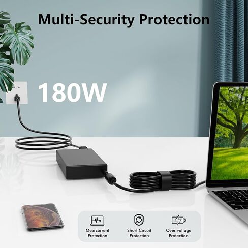 180W AC Power Adapter Compatible with MSI GF63 GF65 GS65 GS66 Thin in Saudi Arabia