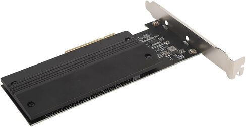 BRRNOO NVMe PCIe Adapter Card with M 2 Ports Aluminum Heat Sink PCIe 4 0 in Kuwait