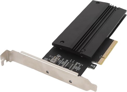 BRRNOO NVMe PCIe Adapter Card with M 2 Ports Aluminum Heat Sink PCIe 4 0 in Kuwait