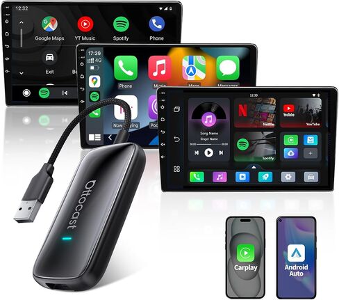 Ottocast Play2Video Ultra Wireless CarPlay & Android Auto AI Box in Saudi Arabia