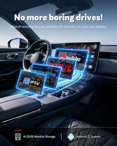 Ottocast Play2Video Ultra Wireless CarPlay & Android Auto AI Box in Saudi Arabia