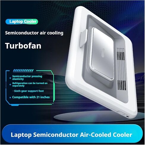 Gaming Laptop Cooler with 2 Cooling Silent Fans Laptop Heat Sink Adjustable Notebook Cooler Stand in Saudi Arabia