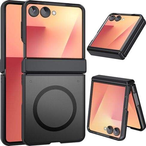 WRJ for Samsung Galaxy Z Fold 8 Case Built-in Screen Protector,Purple in Kuwait