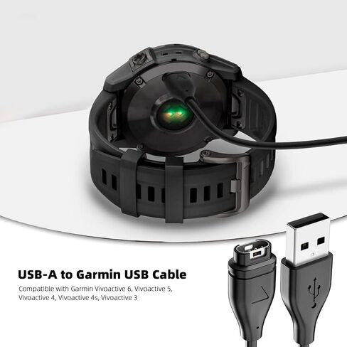 Charger for Garmin Watch Forerunner 965 265 255 165 55, Fenix 8 7 6 5 Cable in Kuwait