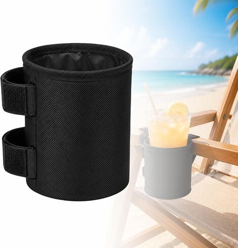 Camping Chair Cup Holder, Side Drink Holder Accessory for Folding Chairs in Kuwait