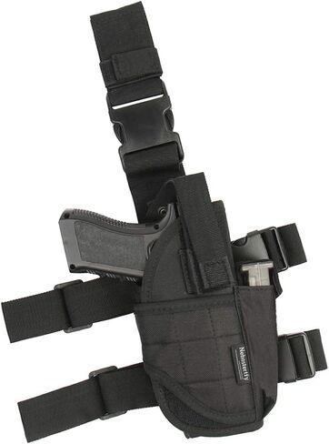 Nehostertfy Drop Leg Holster for Pistol- Right Handed Tactical Thigh Airsoft Pistol Holster Adjustable Gun Holster Upgrade in Saudi Arabia
