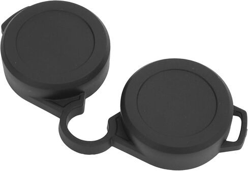 CHICIRIS Binocular Rainguard Cover, Eyepiece Lens Dustguard Rubber Protective Accessories for 42-45mm Ocular Lens Outer Tube, with Strap Attachment in Kuwait