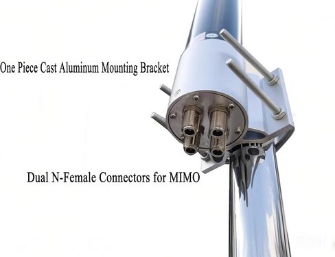 SignalPlus TMobile 4x4 MIMO Omni Antenna 5G, Outdoor 4G LTE MIMO 4x4 Antennas for 4G/5G Routers, Verizon, AT&T, Homes and RV in Kuwait