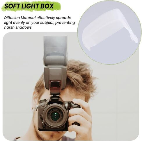 Flash Diffuser Bounce Cover for YN600EX-RT Speedlight Universal in Kuwait