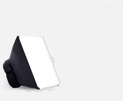 2pcs Flash Diffuser Softbox for DSLR Flash Universal Interface Black in Kuwait