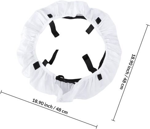 Nylon Foldable Ring White Softbox for Photography, Flash Diffuser in Kuwait